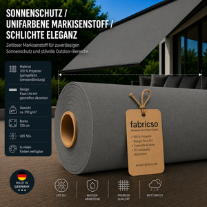 Swela 314 Elegance – Premium Markisenstoff | UPF 50+ & Große Design-Auswahl fabricso