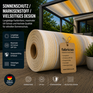 Swela 315 Elegance Streifen – Premium Markisenstoff | UPF 50+ & Garngefärbt fabricso
