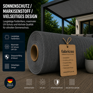 Swela 315 Elegance Streifen – Premium Markisenstoff | UPF 50+ & Garngefärbt fabricso