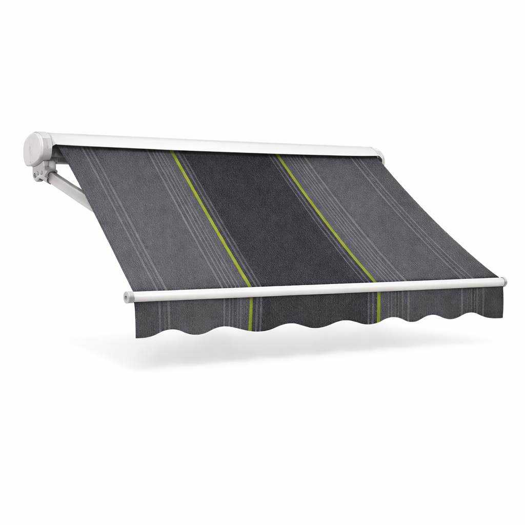 Swela 367 Shine Streifen – Markisenstoff mit 0,73mm Dicke | UPF 50+ & Garngefärbt