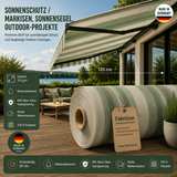 Swela 303 Elegance Mouliné – Premium Markisenstoff mit Struktur | UPF 50+ & SNC fabricso