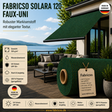 Fabricso Solara 120 Faux-Uni – Markisenstoff mit dezenter Struktur | UPF 50+ fabricso