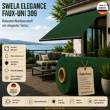 Swela 309 Elegance Faux-Uni – Markisenstoff mit dezenter Struktur | UPF 50+ fabricso