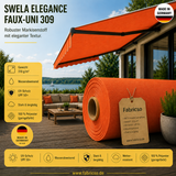 Swela 309 Elegance Faux-Uni – Markisenstoff mit dezenter Struktur | UPF 50+ fabricso
