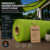 Fabricso Solara 120: Klassischer, glatter Markisenstoff mit UPF 50+. Stückgefärbt, 310g/m² fabricso