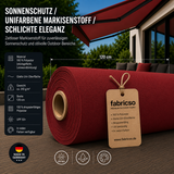 Swela 310 Elegance Uni: Klassischer, glatter Markisenstoff mit UPF 50+. Stückgefärbt, 310g/m² fabricso