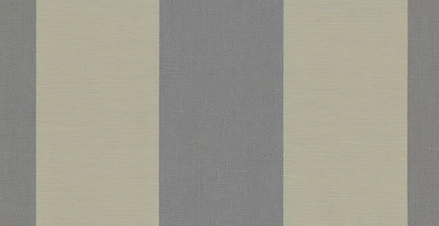Swela 313 Elegance – Markisenstoff mit Blockstreifen & Faux-Uni | UPF 50+ fabricso