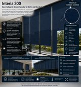Fabricso Interia 300 (FR) – B1 Screen-Gewebe | 300cm Breite fabricso