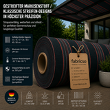 Swela 328 Shine – Gestreifter Markisenstoff | UPF 50+ & Große Rapport-Auswahl fabricso