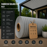 Fabricso Solara 120-Alu – Luftdurchlässiges Markisengewebe | Stabil & Lichtecht fabricso