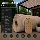 Fabricso Solara 120-Alu – Luftdurchlässiges Markisengewebe | Stabil & Lichtecht fabricso