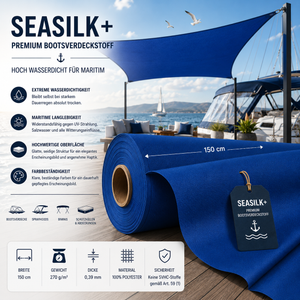 Seasilk+ Premium Bootsverdeckstoff – Hoch wasserdicht & Maritim-optimiert fabricso