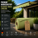 Swela 369 Shine – Gestreifter Markisenstoff | Garngefärbt & UPF 50+ | 120cm Breite fabricso