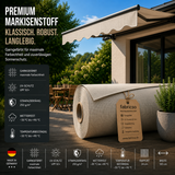 Swela 369 Shine – Gestreifter Markisenstoff | Garngefärbt & UPF 50+ | 120cm Breite