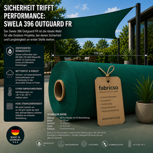 Fabricso Protexa 170 FR – Zertifizierter, schwer entflammbarer Sonnenschutz-Stoff fabricso