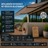 Fabricso Solara 250 – High-End Screen-Gewebe mit Alu-Beschichtung | 250cm fabricso