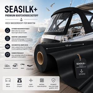 Seasilk+ Premium Bootsverdeckstoff – Hoch wasserdicht & Maritim-optimiert fabricso