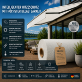 Fabricso Solara 250 – High-End Screen-Gewebe mit Alu-Beschichtung | 250cm fabricso